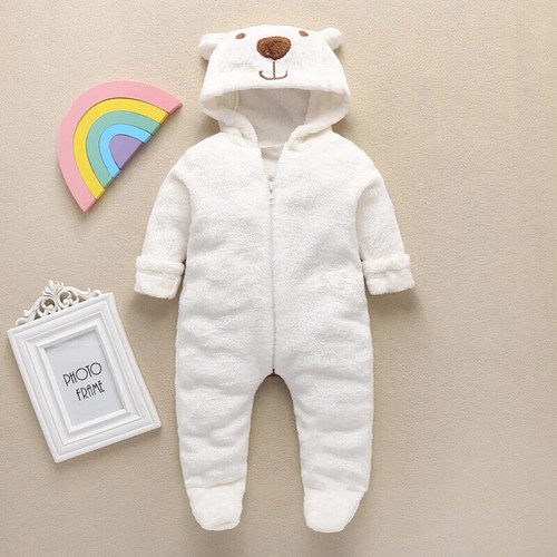 Newborn baby bear romper - newborn,