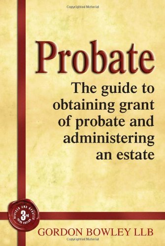 Probate the guide to - probate:,
