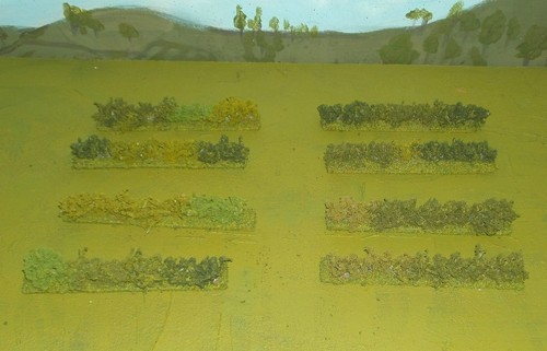 Wargames 15mm hedges - wargames,