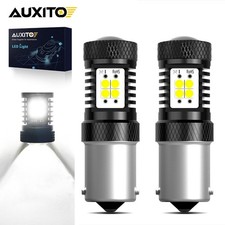 2x 1156 BA15S 382 LED Reverse Brake Light Bulb P21W White Canbus Error Free DC9V