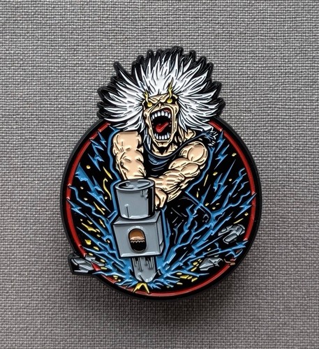 Iron maiden enamel pin - enamel,