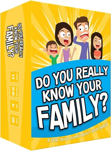 Engaging family card game - card,