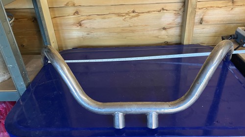 Chrome harley handlebars - 1",