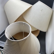 Job Lot of Vintage Lamp Shade Wire Frames Reupholstering Refurbishing Set of 4