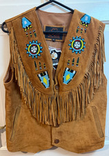 Men Suede Leather Western