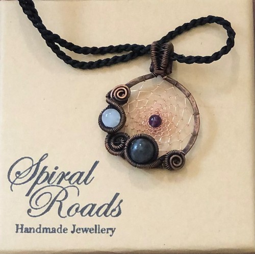 Dream catcher necklace - catcher, by