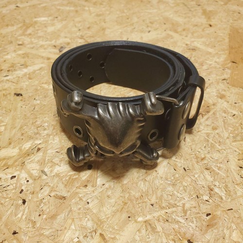 Oakley skull buckle belt - buckle, black
