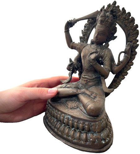 Antique bronze buddhist - antique,