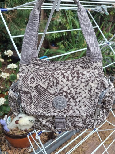 Kipling snake print handbag - snake,