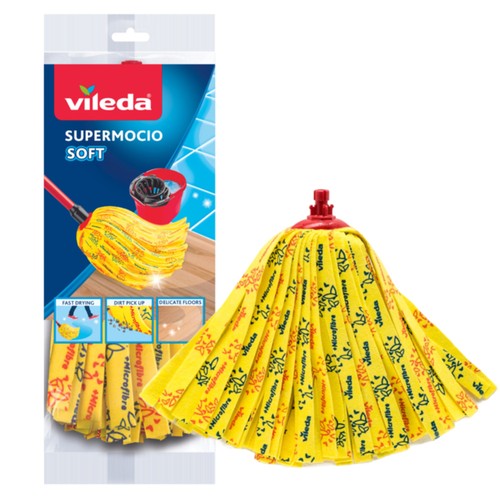 Vileda supermocio soft mop - supermocio,