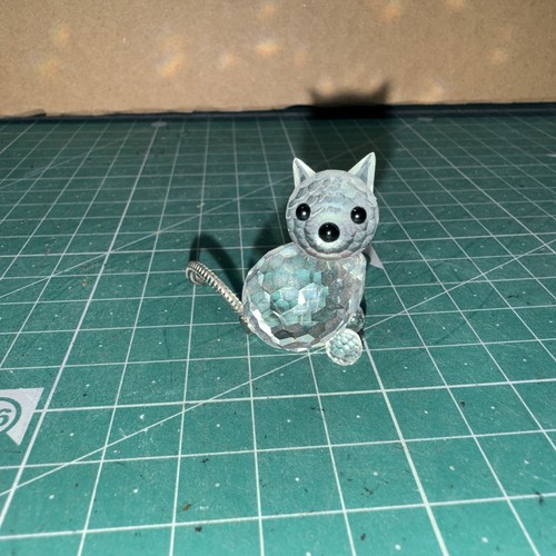 Swarovski crystal cat - swarovski,