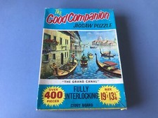 Vintage jigsaw puzzle The