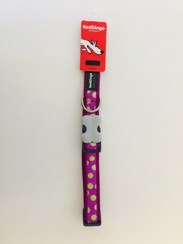 Red dingo large dog collar - red,
