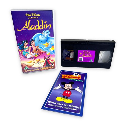 Disney aladdin vhs - aladdin, uk