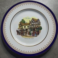 Aynsley bone china plate - aynsley,