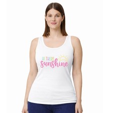 Hi There Sunshine Womens Vest