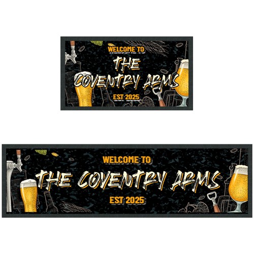 Personalised welcome bar - welcome,