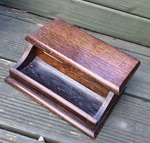 Antique oak clerks desk stand - antique,