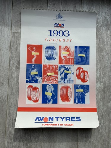 Rare vintage 1993 avon tyres - rare,