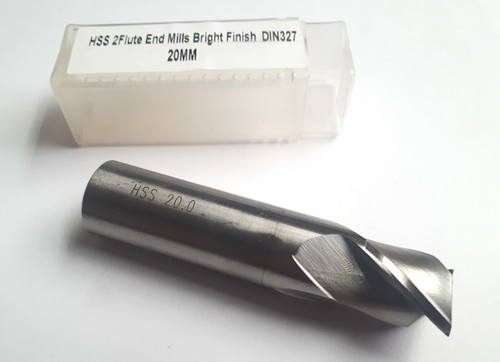 Flute end mill hss metric - end,