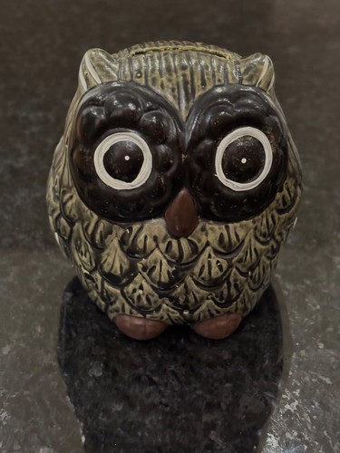 Vintage olive green ceramic - olive,
