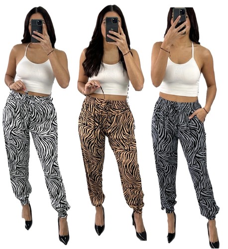 Ladies zebra mono print - mono, cotton