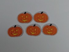 5pcs. Small Pumpkin Iron On or