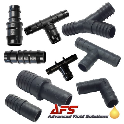 Black plastic barbed - black,