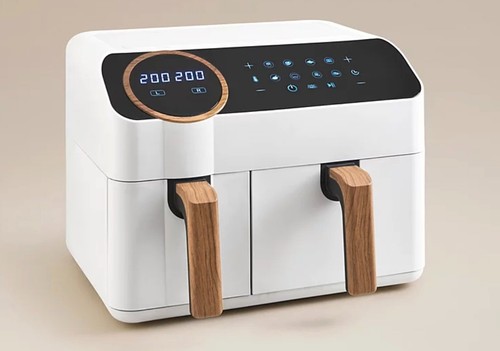 Scandi dual drawer air fryer - air,
