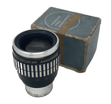 Vintage Proskar 16mm Anamorphic  Projector Lens + Box