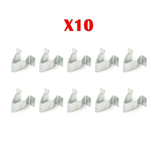10x metal trim panel clips - 10x, fit