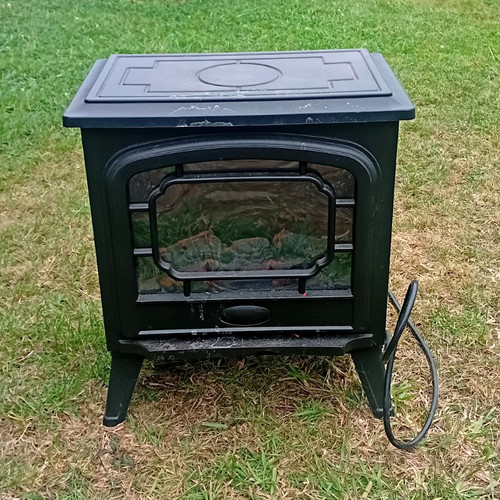Black freestanding electric - black,