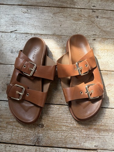 Jigsaw brown tan leather two - jigsaw,