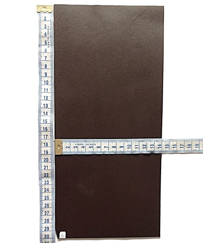 Dark brown veg tan leather - brown,
