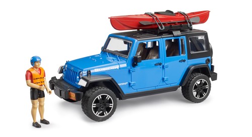 Bruder car with figure and - figure,