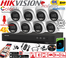 HIKVISION 8MP ColorVu Audio