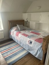 The Little White Company cotton bedspread for Single Bed.  RRP £175