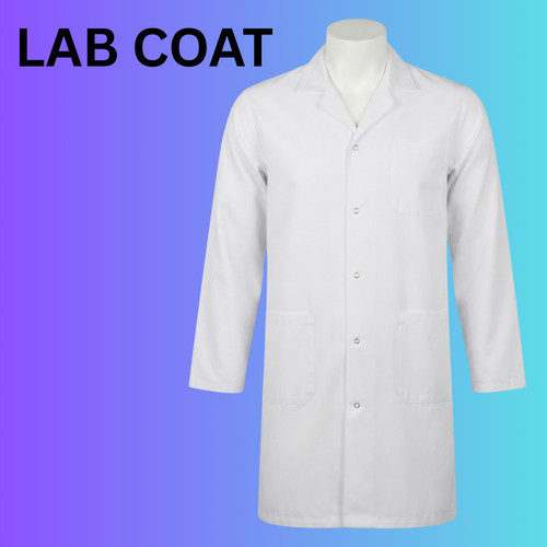 White medical lab coat - lab,