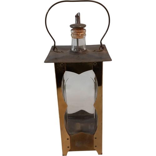 Vintage brass and glass - vintage,