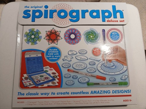 Original deluxe spirograph - deluxe,