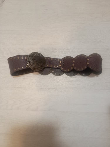 Monsoon brown patterned - , wide