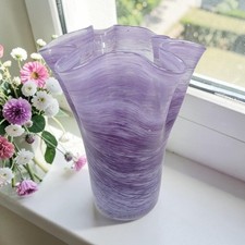 Purple Hand Blown Art Glass