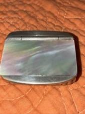 Vintage MOP Snuff Pill Box