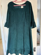 Joanie Jumbo Cord Dress Bnwt