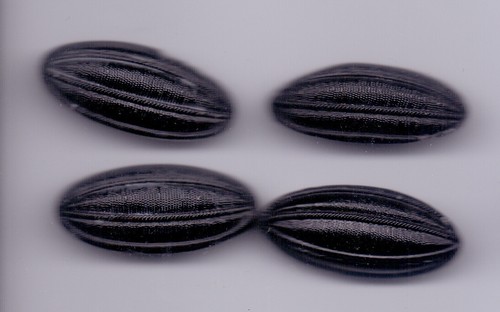 Victorian glass buttons - ,