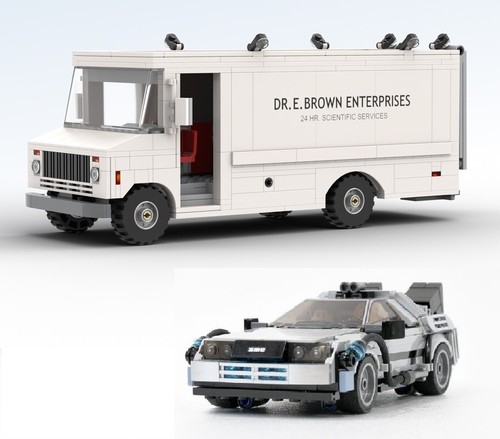 Bttf doc brown truck and - bttf,
