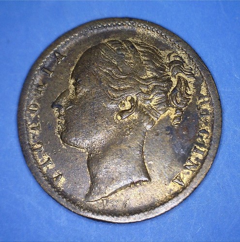 Rare 1849 date victoria regina - rare,