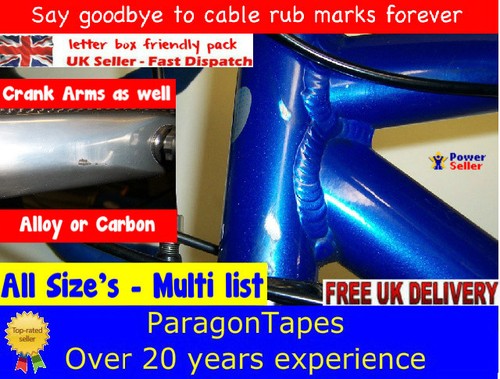 Bike frame chip protection - frame,