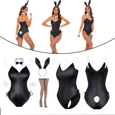 Sexy Women's Bunny Girls Fancy Dress Cosplay Halloween Party Outfit Set Costume