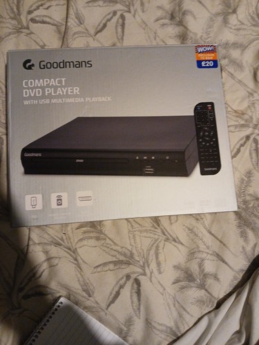 Goodmans hdmi dvd player with - goodmans,